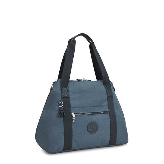 Kipling Art Medium Iconic Tote Veske Marineblå Grå | NO 1448YX